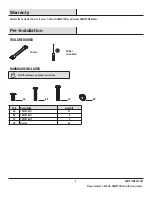 Preview for 3 page of HAMPTON BAY 118023 Use And Care Manual