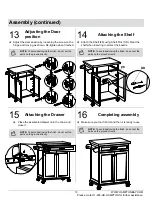 Preview for 10 page of HAMPTON BAY 1203060006-N Use And Care Manual