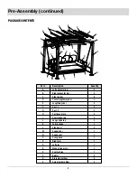 Preview for 4 page of HAMPTON BAY 121 881 Use And Care Manual