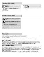 Предварительный просмотр 2 страницы HAMPTON BAY 131-012-DBL-GLDR Use And Care Manual