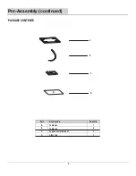 Preview for 4 page of HAMPTON BAY 133-008-5D Use And Care Manual