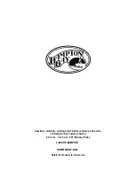 Preview for 7 page of HAMPTON BAY 133-008-7D Use And Care Manual