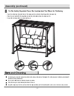 Preview for 12 page of HAMPTON BAY 140 848 Use And Care Manual