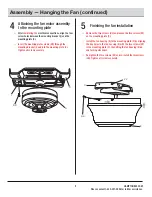 Предварительный просмотр 9 страницы HAMPTON BAY 14414 Use And Care Manual