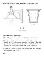 Preview for 4 page of HAMPTON BAY 152-311 Instruction Manual