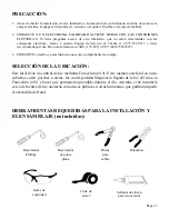 Предварительный просмотр 11 страницы HAMPTON BAY 153-697 Instruction Manual