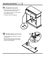 Preview for 12 page of HAMPTON BAY 18-751-204-Y Use And Care Manual