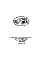 Preview for 6 page of HAMPTON BAY 18115-009 Use And Care Manual