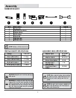 Preview for 5 page of HAMPTON BAY 18EF023GRA Use And Care Manual