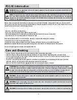 Preview for 11 page of HAMPTON BAY 18EF023GRA Use And Care Manual