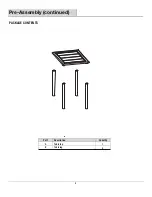 Предварительный просмотр 4 страницы HAMPTON BAY 191-A19-26-18T-SLWH Use And Care Manual