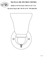 Preview for 9 page of HAMPTON BAY 1LT Instruction Manual