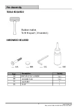 Предварительный просмотр 3 страницы HAMPTON BAY 2.1.1200 Use And Care Manual