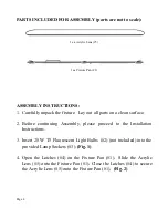 Предварительный просмотр 4 страницы HAMPTON BAY 201-014 Instruction Manual