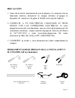 Предварительный просмотр 13 страницы HAMPTON BAY 201-014 Instruction Manual