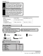 Предварительный просмотр 5 страницы HAMPTON BAY 2102FP Use And Care Manual