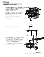 Предварительный просмотр 9 страницы HAMPTON BAY 2102FP Use And Care Manual