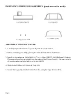 Предварительный просмотр 4 страницы HAMPTON BAY 240-235 Instruction Manual