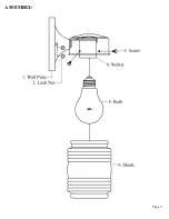 Preview for 5 page of HAMPTON BAY 252-550 Instruction Manual