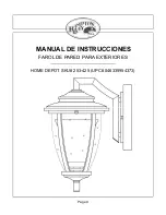 Предварительный просмотр 9 страницы HAMPTON BAY 253-425 Instruction Manual