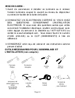 Предварительный просмотр 19 страницы HAMPTON BAY 253-425 Instruction Manual