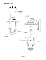 Предварительный просмотр 21 страницы HAMPTON BAY 253-425 Instruction Manual