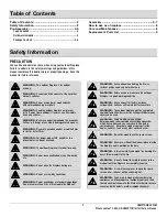 Предварительный просмотр 2 страницы HAMPTON BAY 25816 Use And Care Manual