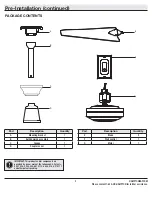 Предварительный просмотр 5 страницы HAMPTON BAY 26829 Use And Care Manual