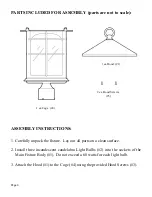 Предварительный просмотр 4 страницы HAMPTON BAY 272-775 Instruction Manual