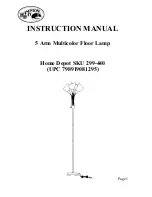 Preview for 1 page of HAMPTON BAY 299-440 Instruction Manual