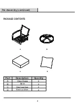 Preview for 4 page of HAMPTON BAY 3022-CM4-SW Use And Care Manual