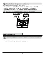 Предварительный просмотр 6 страницы HAMPTON BAY 31790040 Use And Care Manual