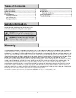 Preview for 2 page of HAMPTON BAY 32300-008-4pk Use And Care Manual