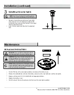 Предварительный просмотр 5 страницы HAMPTON BAY 32300-020-4pk Use And Care Manual