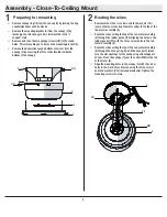 Предварительный просмотр 8 страницы HAMPTON BAY 32711 Use And Care Manual