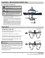 Предварительный просмотр 13 страницы HAMPTON BAY 32711 Use And Care Manual