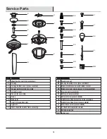 Preview for 18 page of HAMPTON BAY 329006 Use And Care Manual