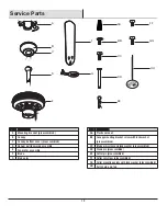 Предварительный просмотр 19 страницы HAMPTON BAY 3573954 Use And Care Manual