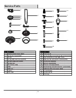 Предварительный просмотр 19 страницы HAMPTON BAY 3573956 Use And Care Manual