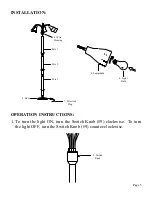 Предварительный просмотр 5 страницы HAMPTON BAY 362-713 Instruction Manual