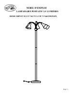 Предварительный просмотр 13 страницы HAMPTON BAY 362-713 Instruction Manual