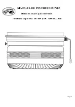 Предварительный просмотр 9 страницы HAMPTON BAY 407-669 Instruction Manual