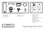 Предварительный просмотр 4 страницы HAMPTON BAY 411-969 Instruction Manual