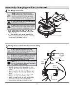 Предварительный просмотр 10 страницы HAMPTON BAY 41350 Use And Care Manual