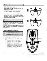 Предварительный просмотр 15 страницы HAMPTON BAY 41350 Use And Care Manual