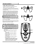 Предварительный просмотр 30 страницы HAMPTON BAY 41350 Use And Care Manual