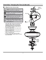 Preview for 12 page of HAMPTON BAY 42010 Use And Care Manual