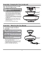 Preview for 14 page of HAMPTON BAY 42010 Use And Care Manual