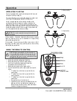 Preview for 17 page of HAMPTON BAY 42010 Use And Care Manual