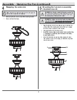 Предварительный просмотр 10 страницы HAMPTON BAY 43242 Use And Care Manual